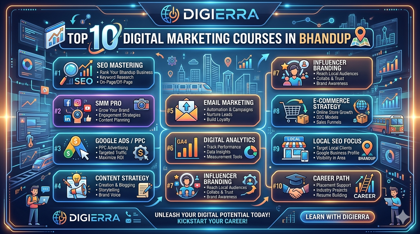 Top 10 Digital Marketing Courses in Bhandup
